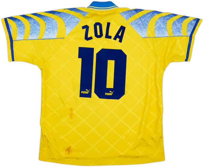 1995-96 Parma Third Shirt Zola #10 - 6/10 - (L)