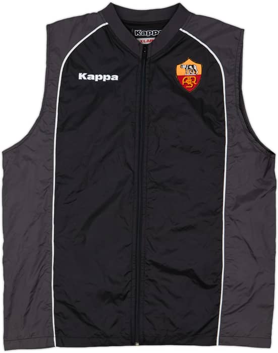 2007-08 Roma Kappa Gilet - 8/10 - (XL)