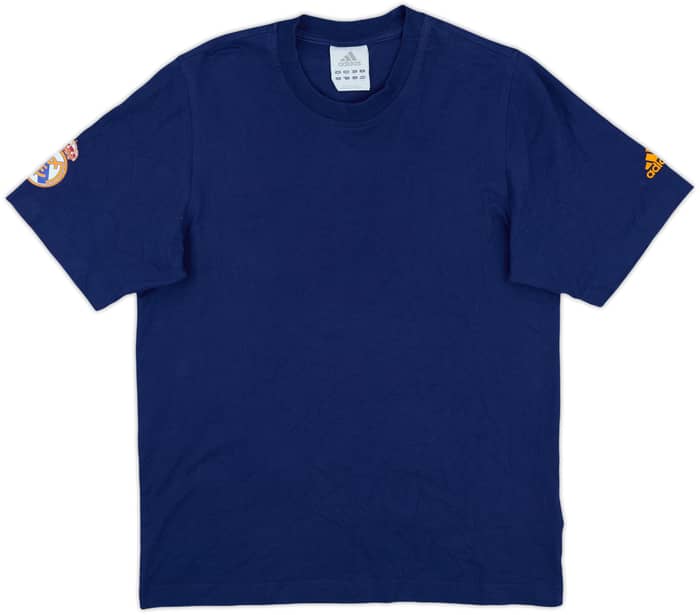 2006-07 Real Madrid adidas Cotton Tee - 7/10 - (S)