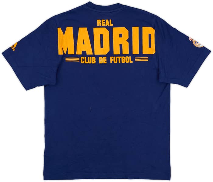 2006-07 Real Madrid adidas Cotton Tee - 7/10 - (S)