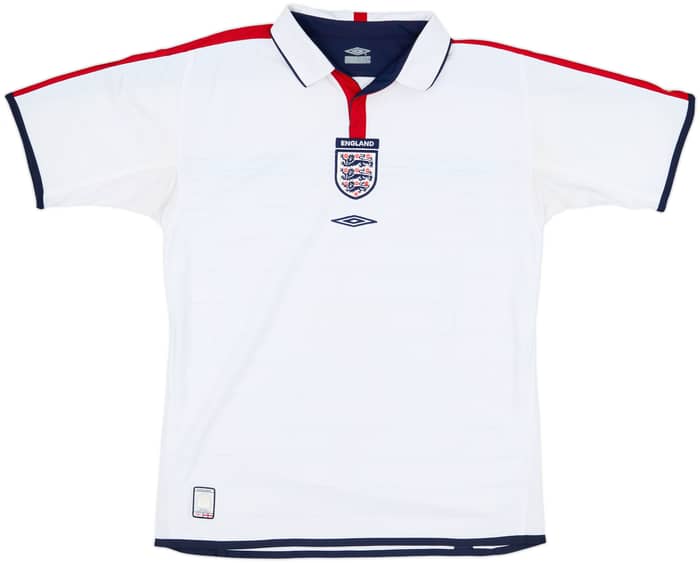2003-05 England Home Shirt - 5/10 - (M)