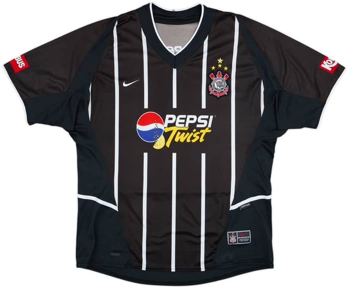 2003 Corinthians Away Shirt #10 - 8/10 - (XL)