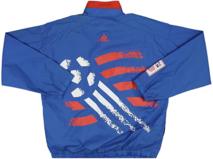 1994 World Cup USA 94 Apex 1/4 Zip Rain Jacket - 8/10 - (M)