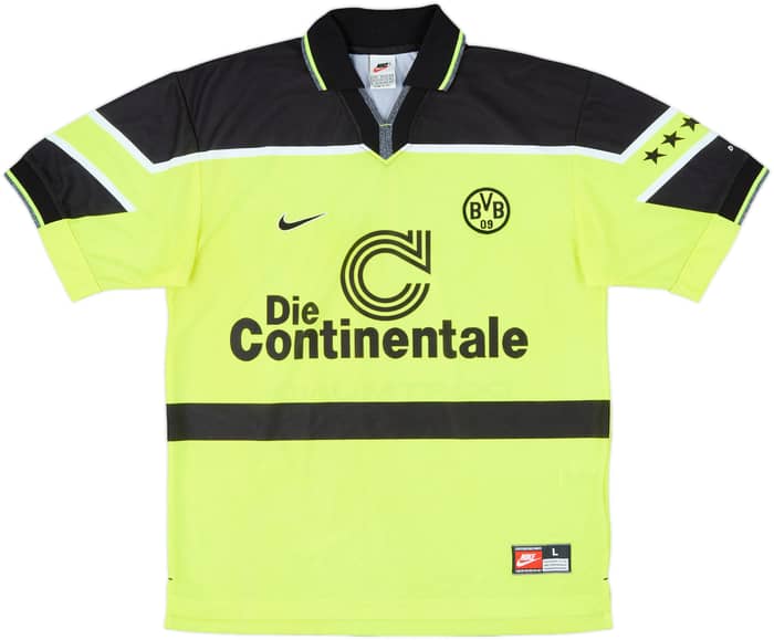 1997-98 Borussia Dortmund Home Shirt - 8/10 - (L)