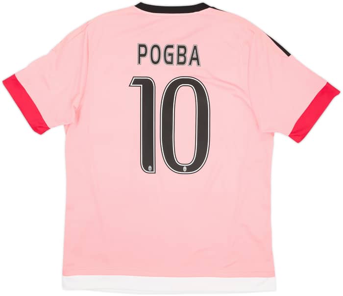 2015-16 Juventus Away Shirt Pogba #10 - 8/10 - (L)