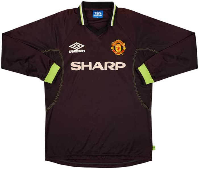 1998-99 Manchester United Third L/S Shirt Yorke #19 - 6/10 - (M)