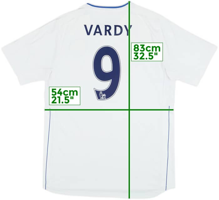 2016-17 Leicester Third Shirt Vardy #9 - 7/10 - (L)