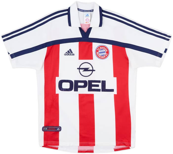 2000-01 Bayern Munich Away Shirt Elber #9 - 8/10 - (S)