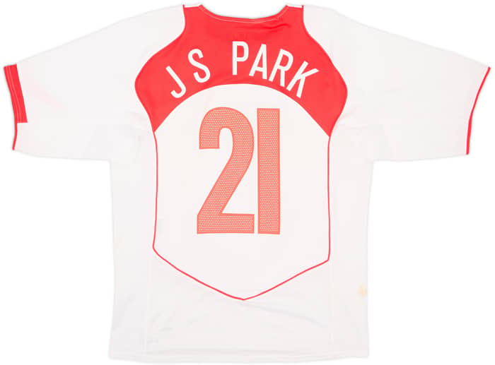 2004-06 South Korea Away Shirt J S Park #21 - 7/10 - (L)