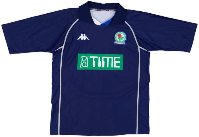 2001-02 Blackburn Away Shirt Grabbi #21 - 8/10 - (M)