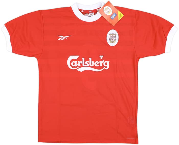 1998-00 Liverpool Home Shirt Fowler #9 (M)