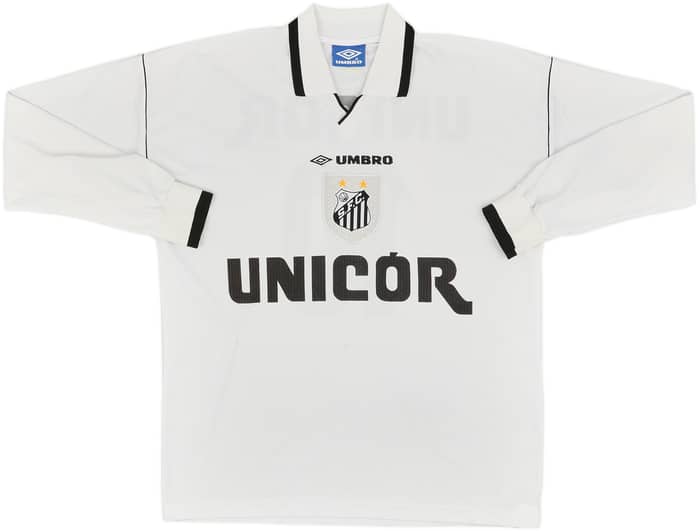1998 Santos Home L/S Shirt #10 - 9/10 - (L)