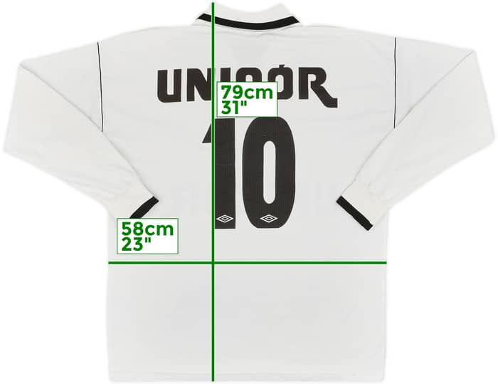 1998 Santos Home L/S Shirt #10 - 9/10 - (L)