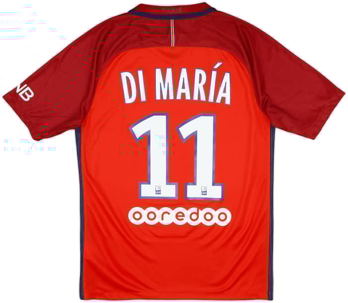 2016-17 Paris Saint-Germain Away Shirt Di Maria #11 - 8/10 - (S)