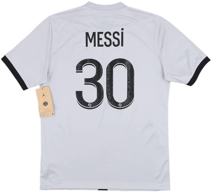 2022-23 Paris Saint-Germain Away Shirt Messi #30 (M)