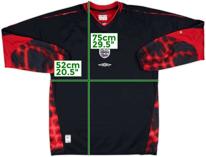 2004-06 England GK Shirt - 8/10 - (M)