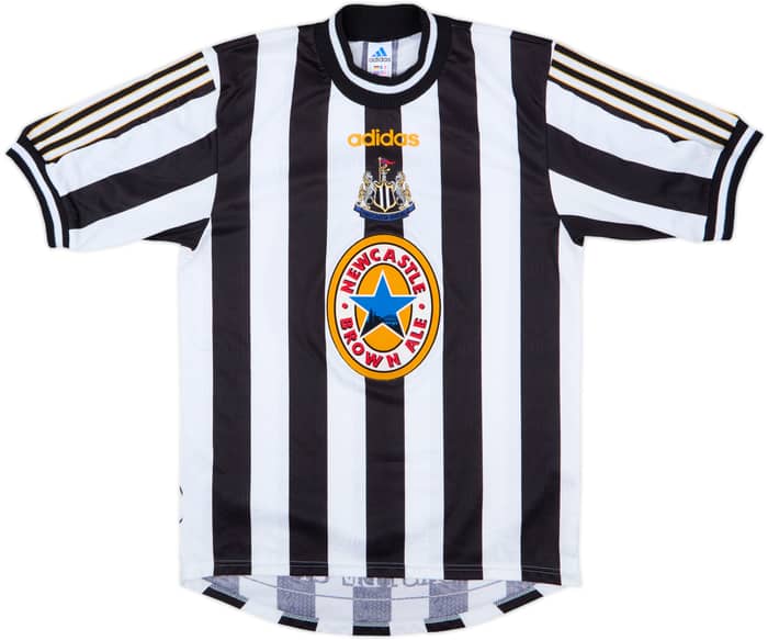 1997-99 Newcastle Home Shirt Shearer #9 - 8/10 - (S)
