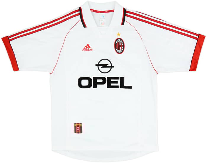 1998-99 AC Milan Away Shirt Weah #9 - 8/10 - (L)