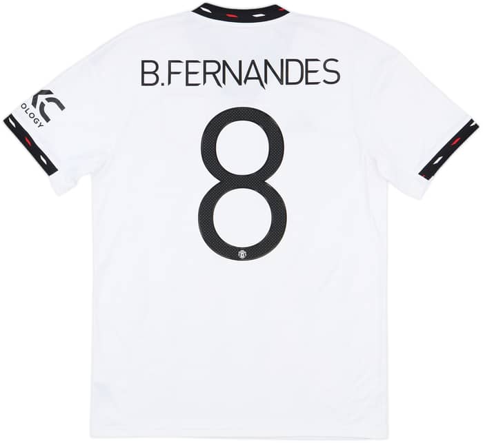 2022-23 Manchester United Away Shirt B.Fernandes #8 - 10/10 - (M)
