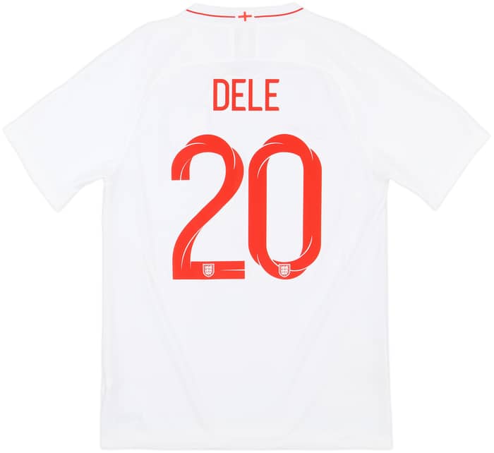 2018-19 England Home Shirt Dele #20 - 7/10 - (M)