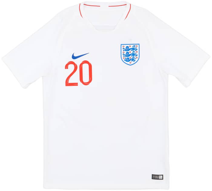 2018-19 England Home Shirt Dele #20 - 7/10 - (M)