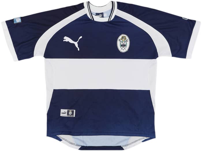 2001-03 Gimnasia y Esgrima La Plata Away Shirt - 6/10 - (L)