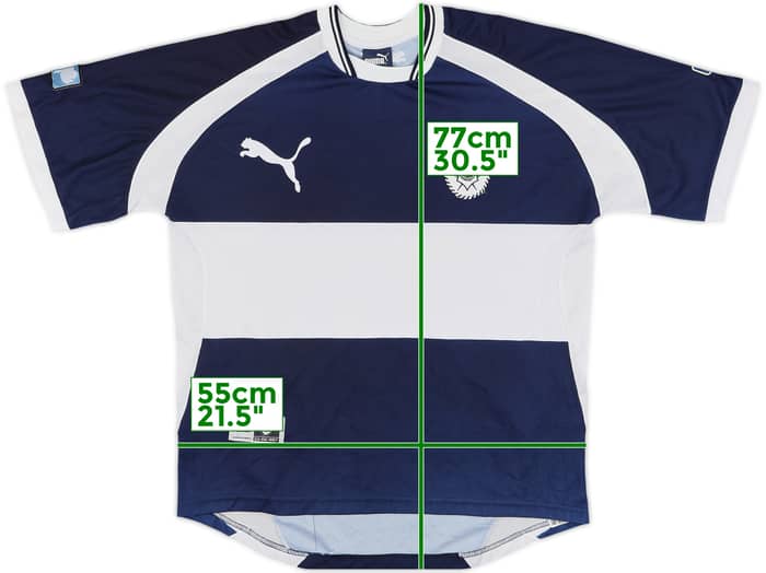 2001-03 Gimnasia y Esgrima La Plata Away Shirt - 6/10 - (L)