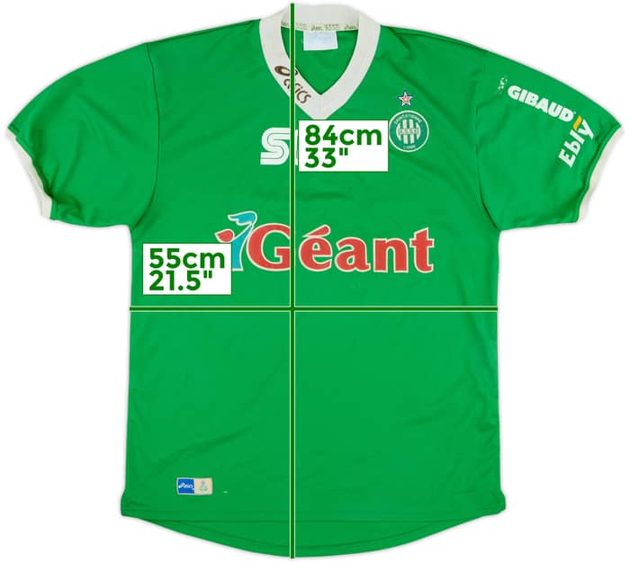1999-00 Saint Etienne Home Shirt - 6/10 - (L)