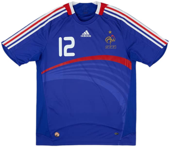 2007-08 France Home Shirt Henry #12 - 8/10 - (L)