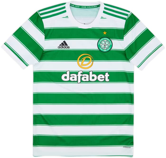 2021-22 Celtic Home Shirt - 10/10 - (S)
