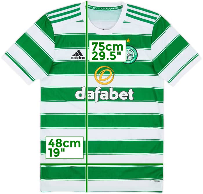 2021-22 Celtic Home Shirt - 10/10 - (S)