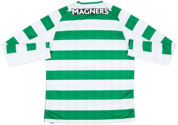 2018-19 Celtic Home L/S Shirt - 7/10 - (M)