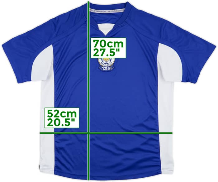 2009-10 Leicester '125 Years' Home Shirt - 6/10 - (M)