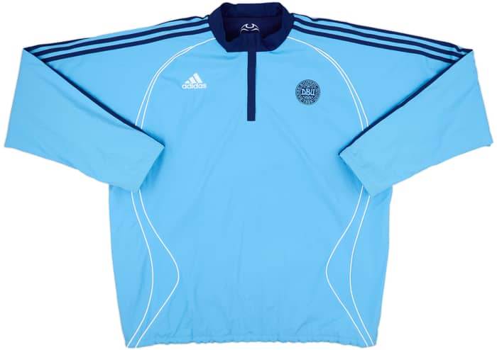 2005-06 Denmark adidas Reversible 1/2 Zip Track Jacket - 6/10 - (XL)
