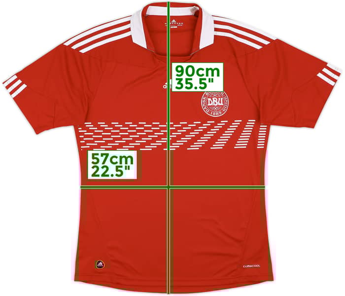 2010-11 Denmark Home Shirt - 7/10 - (L)