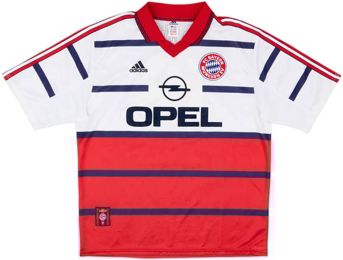 1998-00 Bayern Munich Away Shirt Jancker #19 - 8/10 - (L)