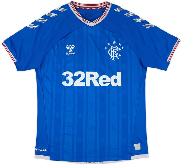 2019-20 Rangers Home Shirt - 8/10 - (L)