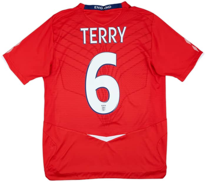 2008-10 England Away Shirt Terry #6 - 9/10 - (M)