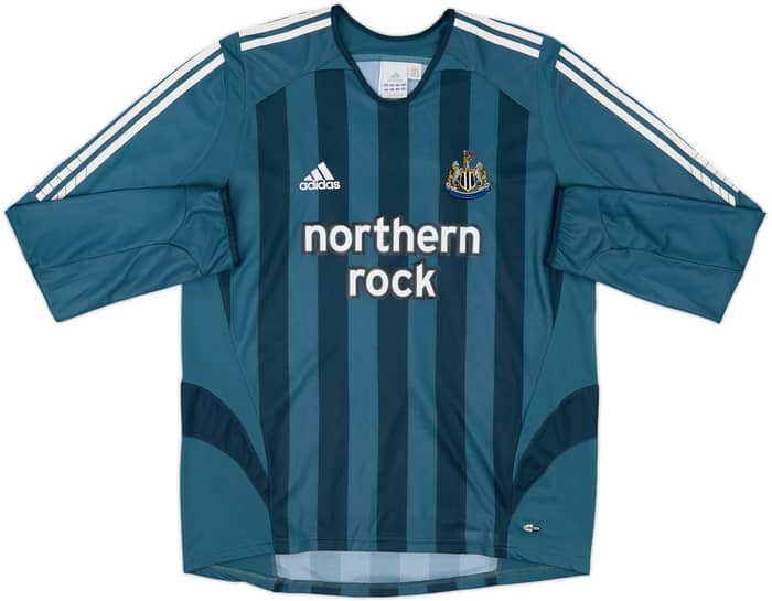 2005-06 Newcastle Away L/S Shirt Shearer #9 - 9/10 - (L)