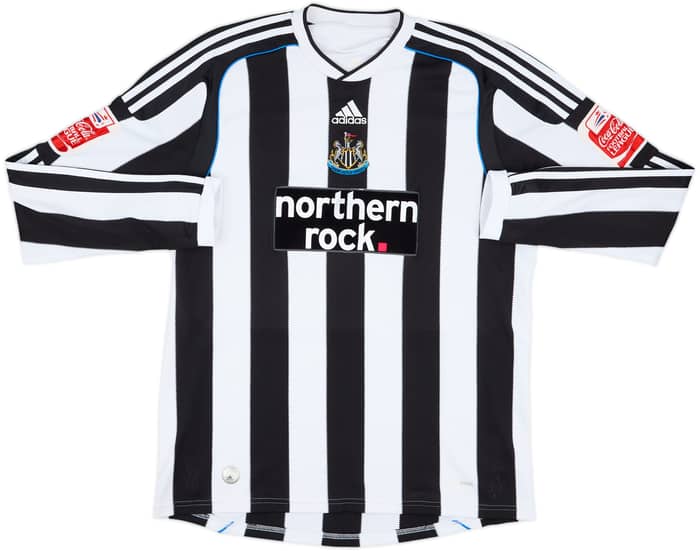 2009-10 Newcastle Home L/S Shirt Smith #17 - 8/10 - (L)