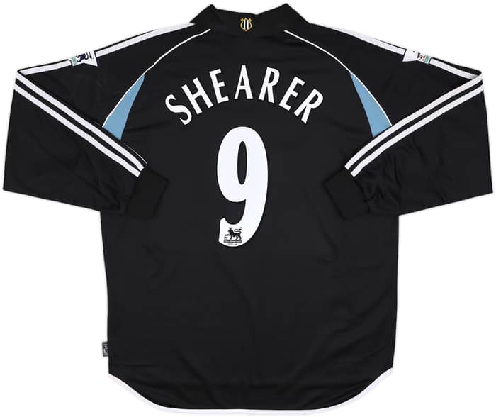 2000-01 Newcastle Away L/S Shirt Shearer #9 (XL)