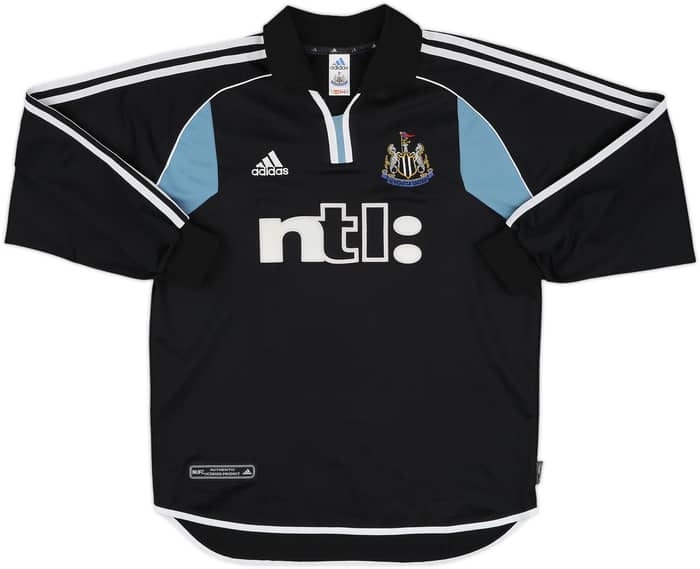2000-01 Newcastle Away L/S Shirt Shearer #9 - 10/10 - (M)