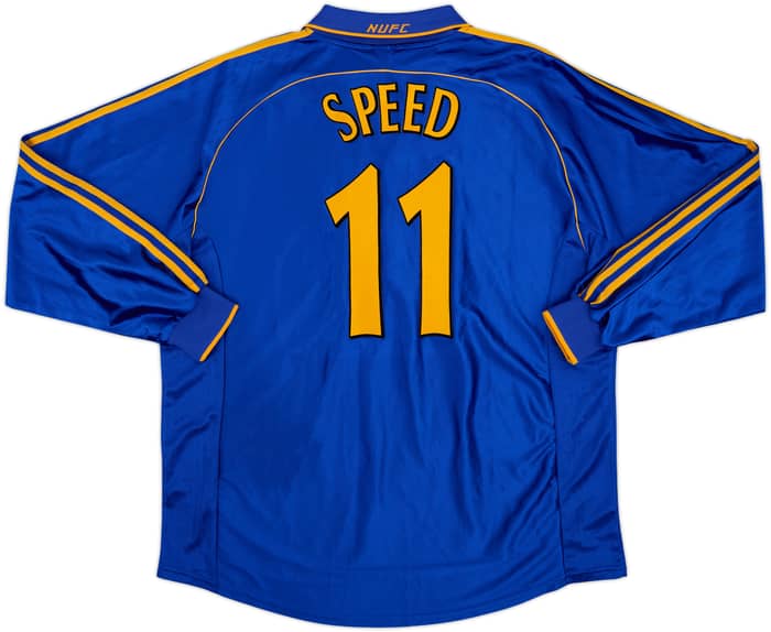 1998-99 Newcastle Away L/S Shirt Speed #11 - 8/10 - (XXL)