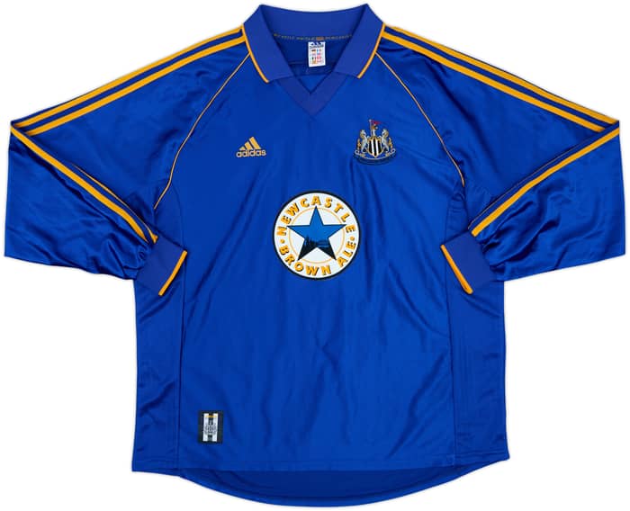 1998-99 Newcastle Away L/S Shirt Speed #11 - 8/10 - (XXL)