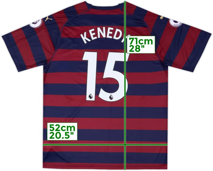 2018-19 Newcastle Away Shirt Kenedy #15 (XL)