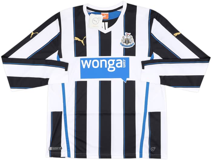 2013-14 Newcastle Home L/S Shirt Jonas #18 (L)