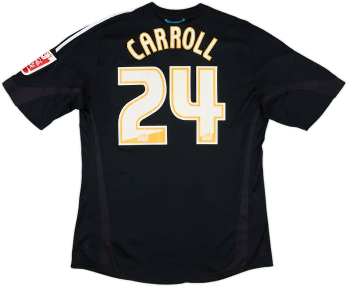 2009-10 Newcastle Player Issue Third Shirt Carroll #24 - 6/10 - (XL)
