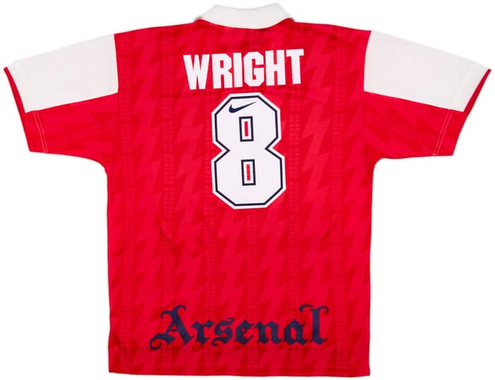 1994-96 Arsenal Home Shirt Wright #8 - 9/10 - (L)