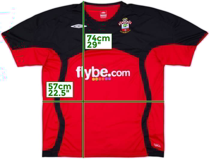 2008-09 Southampton Umbro Training Shirt - 9/10 - (XXL)