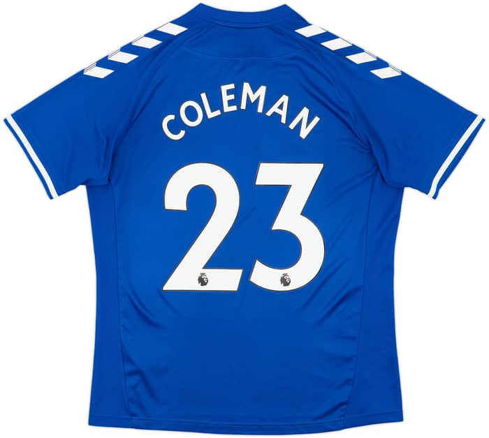 2020-21 Everton Home Shirt Coleman #23 - 9/10 - (L)